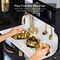 Best Choice Products Pretend Play Kitchen Wooden Toy Set for Kids w/ Telephone, Utensils, Oven, Microwave